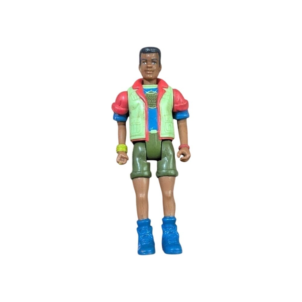 Vintage 1991 Captain Planet Kwame Action Figure 5"‎ By Tiger Electronics